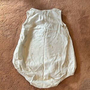 Rylee and Cru lemon print romper